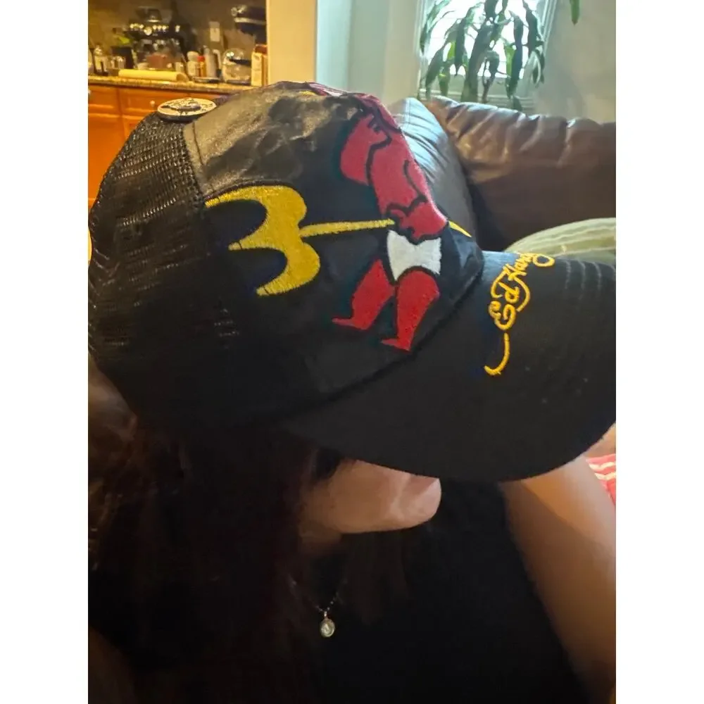 Vintage Ed Hardy Little Devil Trucker Cap